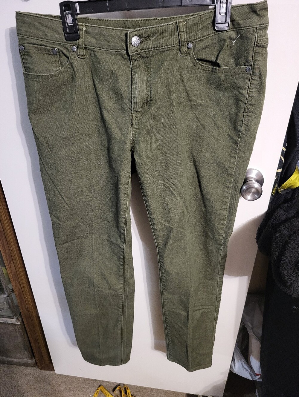 Prana Army Green Jeans Size 14